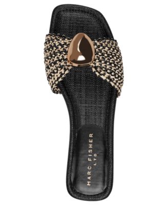 Women's Nalena Ornamented Woven Flat Sandals