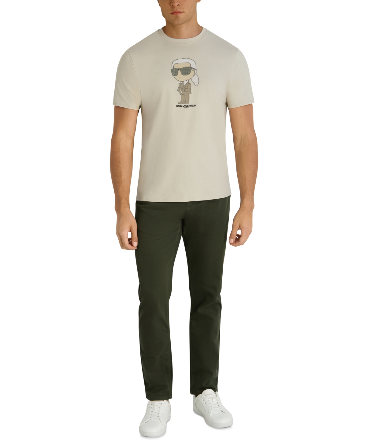 Karl Lagerfeld Paris Men's Short-Sleeve Graphic T-Shirt