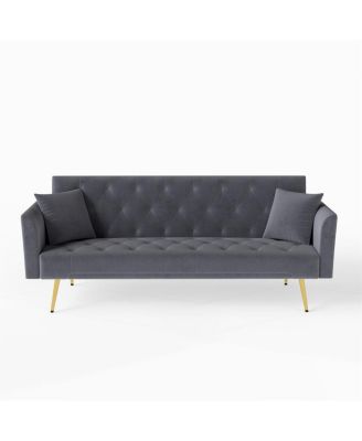 Modern 72" Foldable Sleeper Sofa