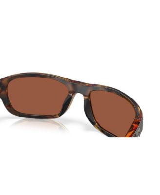 Unisex Rectangle Clipperton Polarized Sunglasses, 6S9119