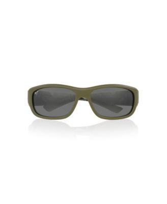 Unisex Rectangle Mauklele Polarized Sunglasses, MJ000796
