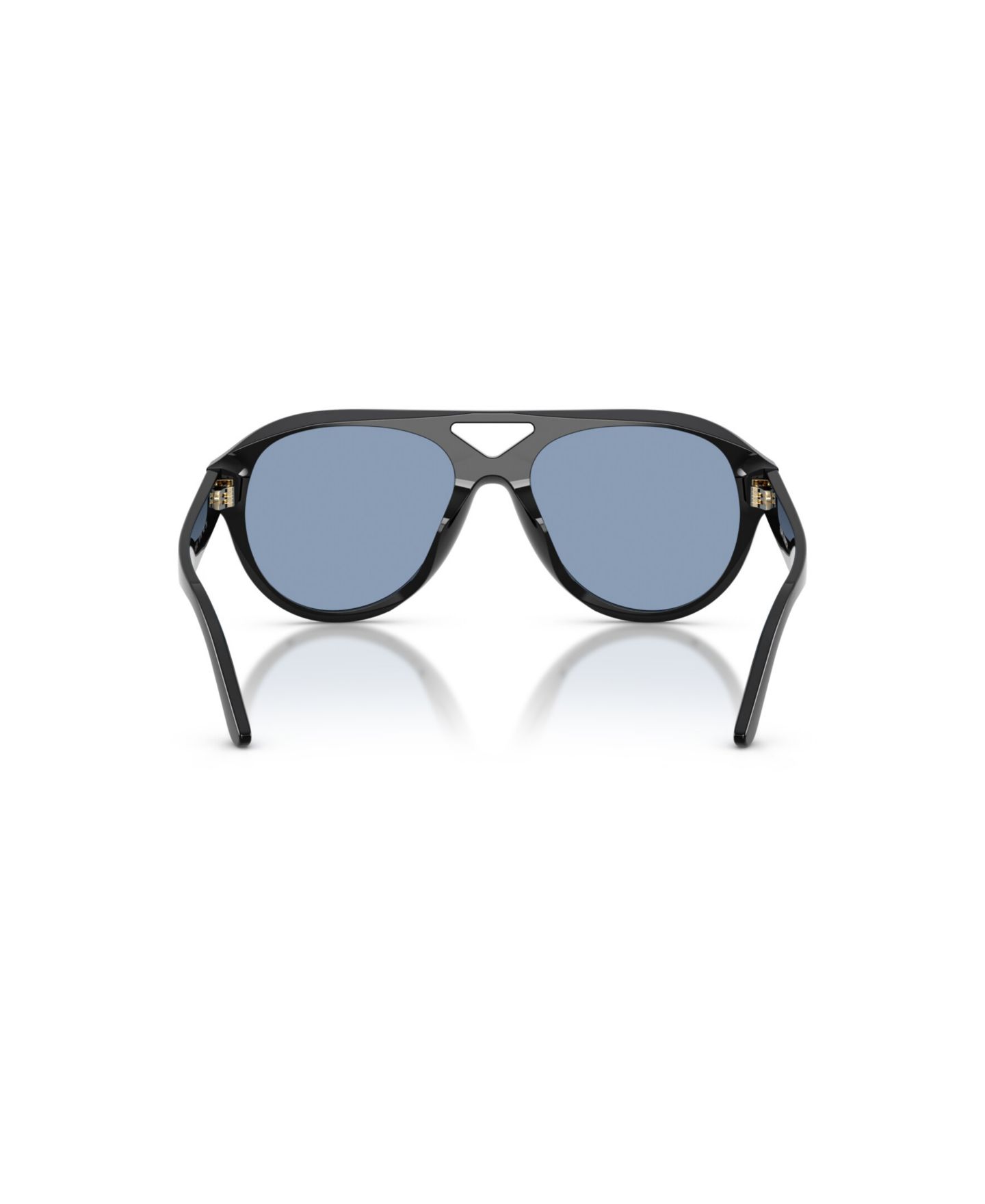 Женские солнцезащитные очки Tory Burch Pilot Sunglasses, TY7233U, цвет: Чёрный — фото 4