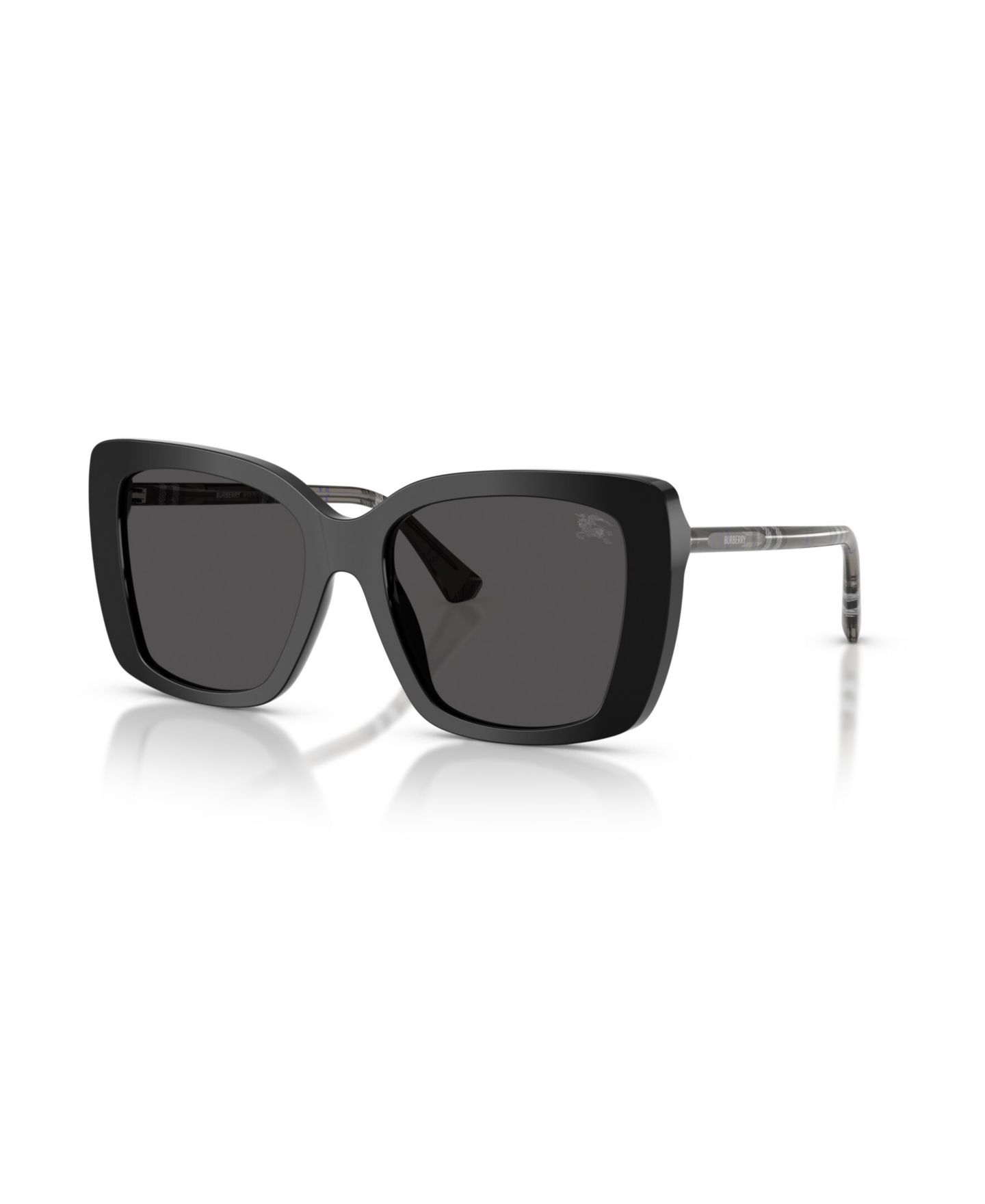 Женские солнцезащитные очки Burberry Square Sunglasses, BE4456, цвет: Чёрный — фото 1