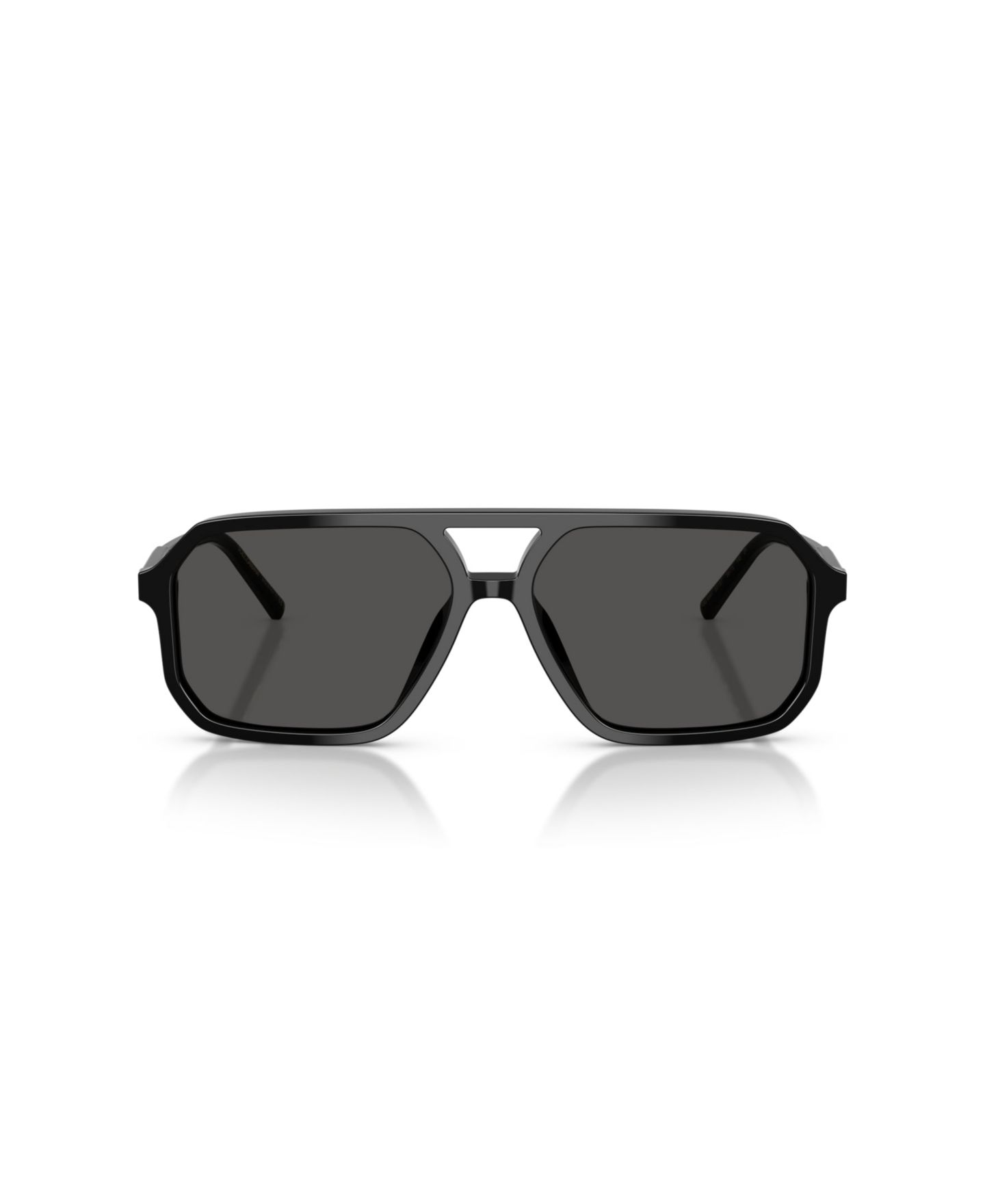 Солнцезащитные очки Dolce&Gabbana Unisex Pilot Sunglasses, DG4541, цвет: Чёрный — фото 2