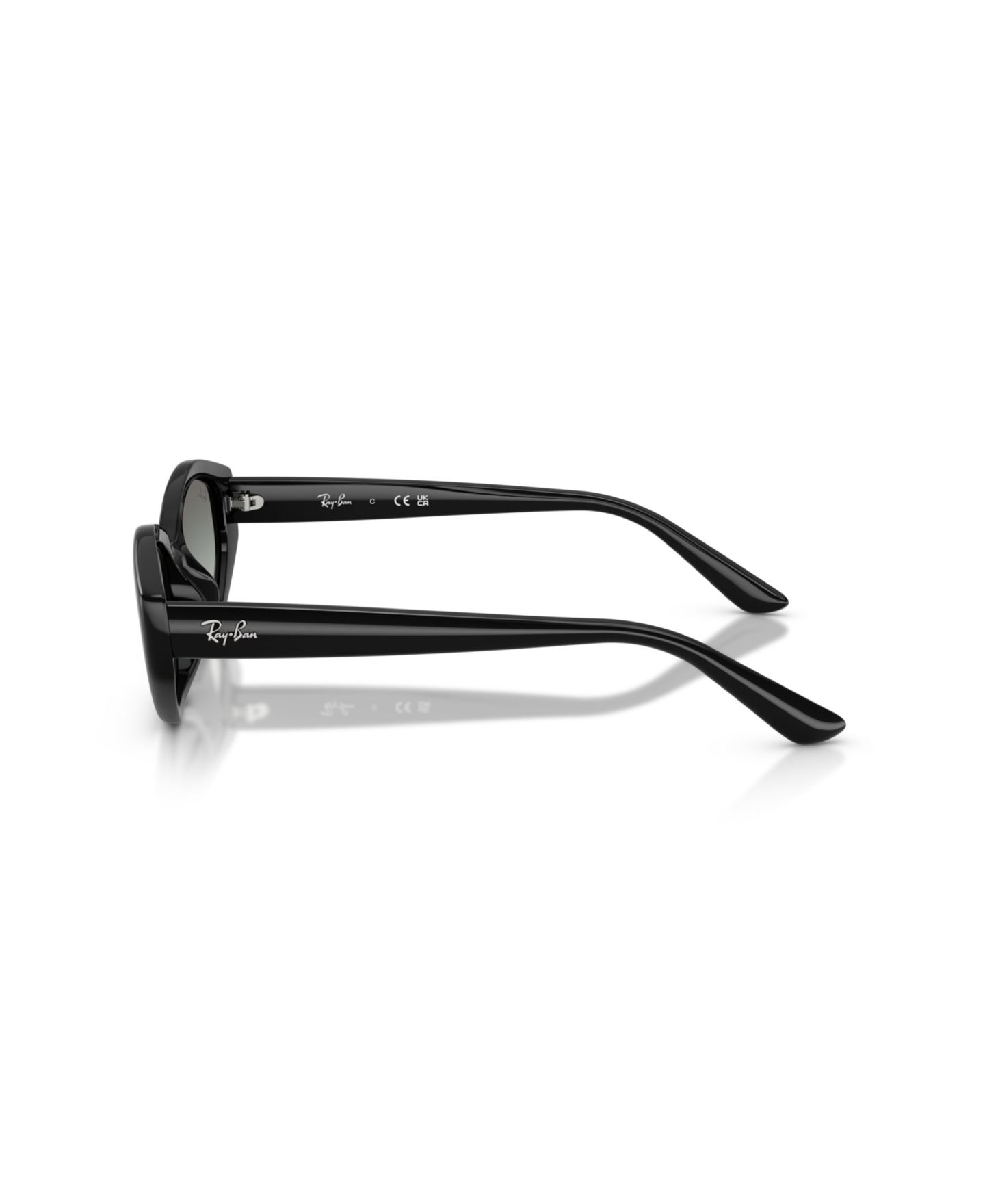 Солнцезащитные очки Ray-Ban Unisex Sunglasses, RB4473D, цвет: Чёрный — фото 3