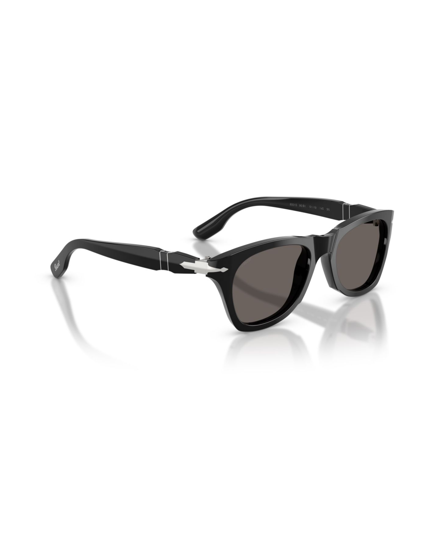 Солнцезащитные очки Persol Unisex Round, PO8001S, цвет: Чёрный — фото 6