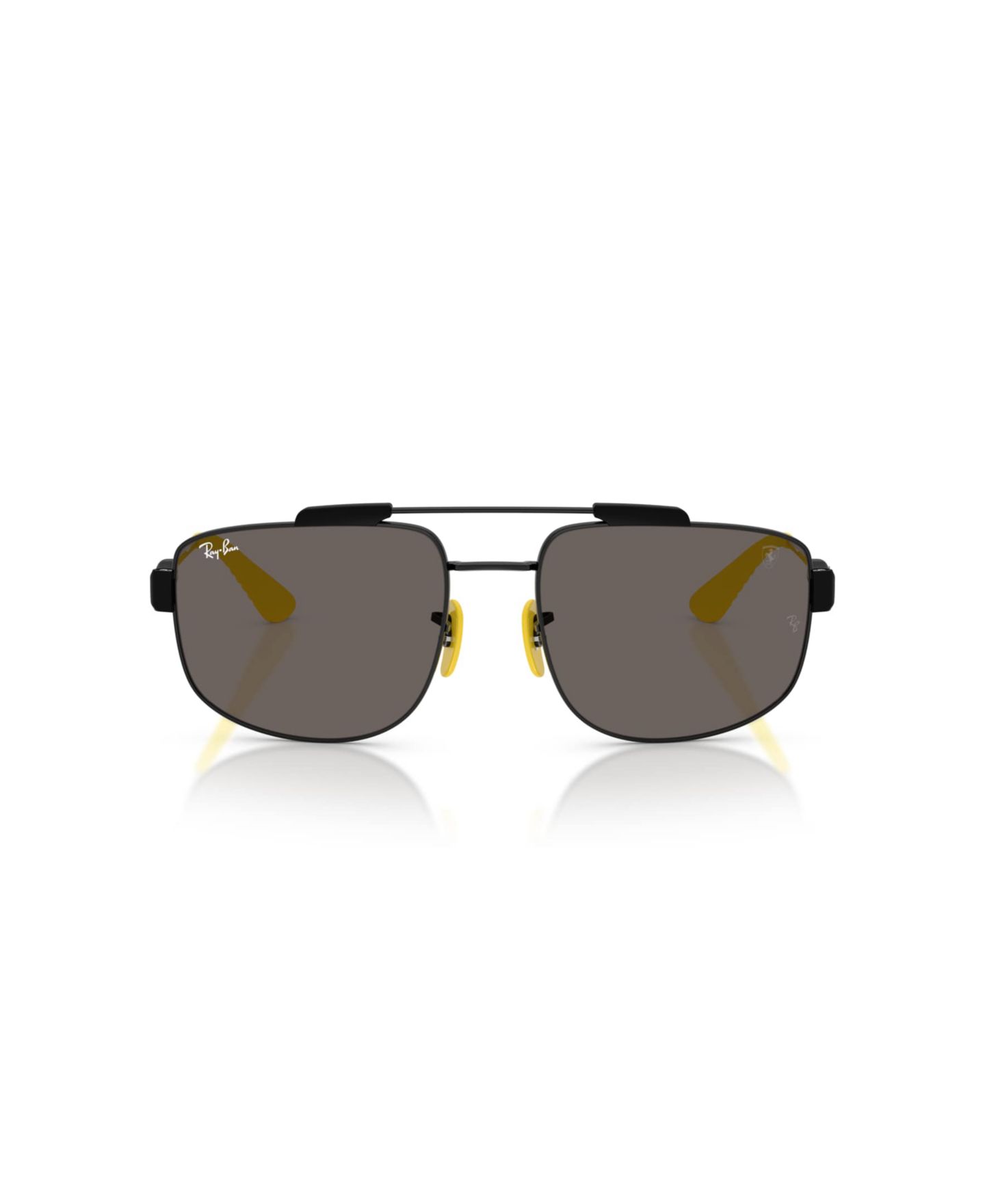 Солнцезащитные очки Ray-Ban Unisex Square Sunglasses, RB3789M, цвет: Чёрный — фото 2