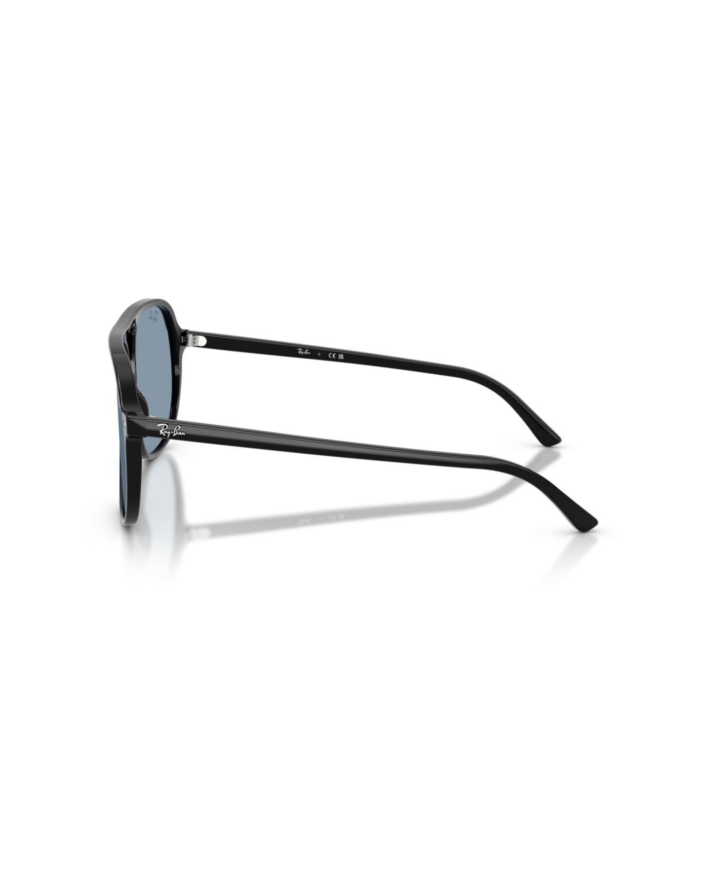 Солнцезащитные очки Ray-Ban Unisex Square Sunglasses, Bill RB2198, цвет: Чёрный — фото 6