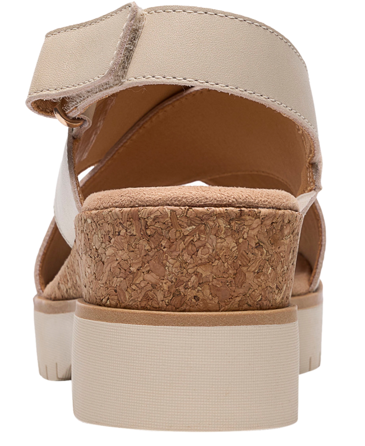 Clarks Women's Diaz Cross Round Toe Wedge Sandals