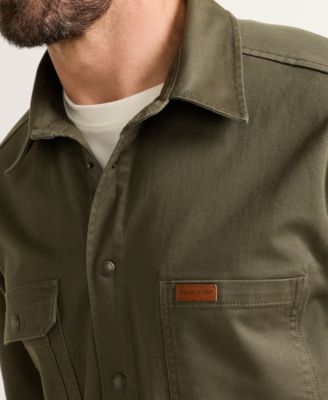 Men's Long-Sleeve Twill Work Shirt