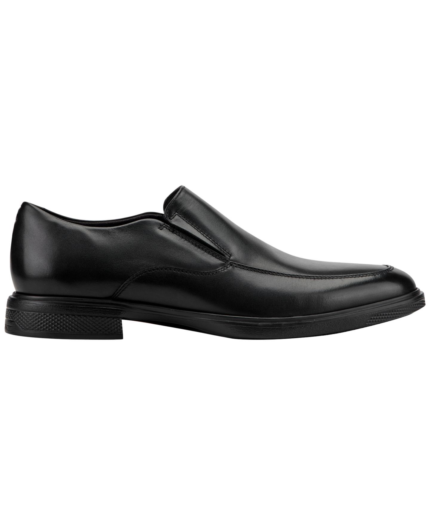Мужские туфли Rockport Keefer Dress Slip-On, цвет: Чёрный кожаный — фото 2