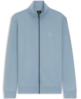 Men's Cotton-Jersey Logo Badge Jacket