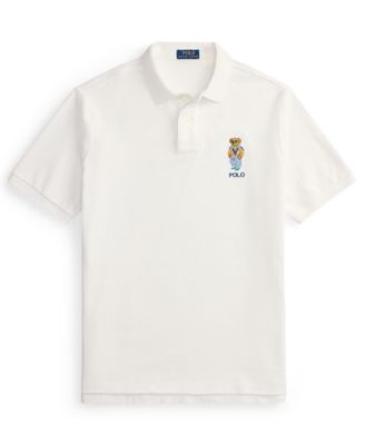 Men's Bear Mesh Polo Shirt