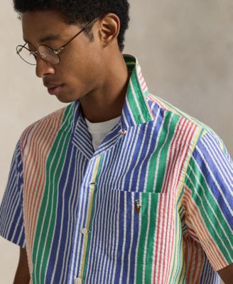 Men's RL Prepster Classic-Fit Seersucker Shirt