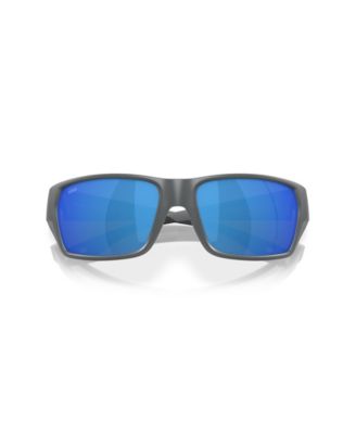 Men's Rectangle Tailfin Polarized Sunglasses, 6S9113