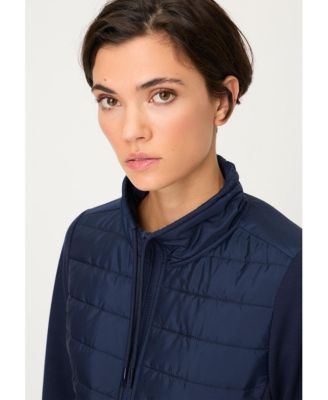 Women's Mixed Media Sweatshirt