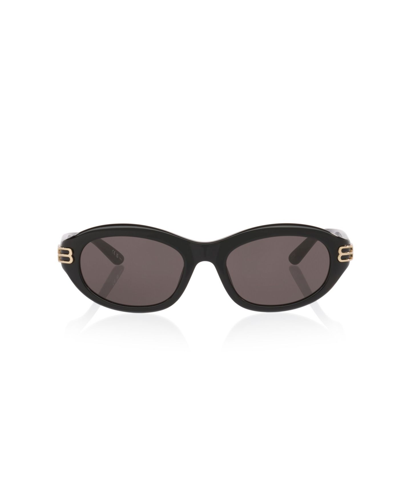 Женские солнцезащитные очки Balenciaga Round, BB0434SK 6E000454, цвет: Чёрный — фото 2