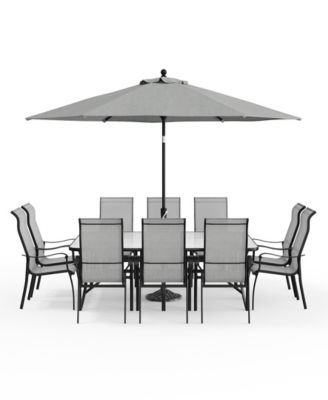 Oasis 11-pc Outdoor Dining Set