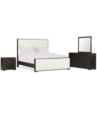Ryder 3-Pc. Oak veneer King Bed, Dresser and Nightstand Set