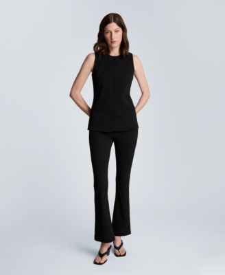 Women's Longline Crewneck Vest