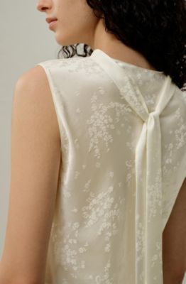 Women's Ying Jacquard Silk Tank