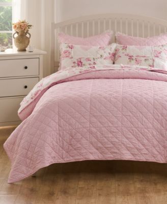 Veronica's Hearts Shabby Chic 2-Pc. Quilt Set, Twin/Twin XL