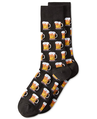 Hot Sox Men's Socks, Beer - Macy's