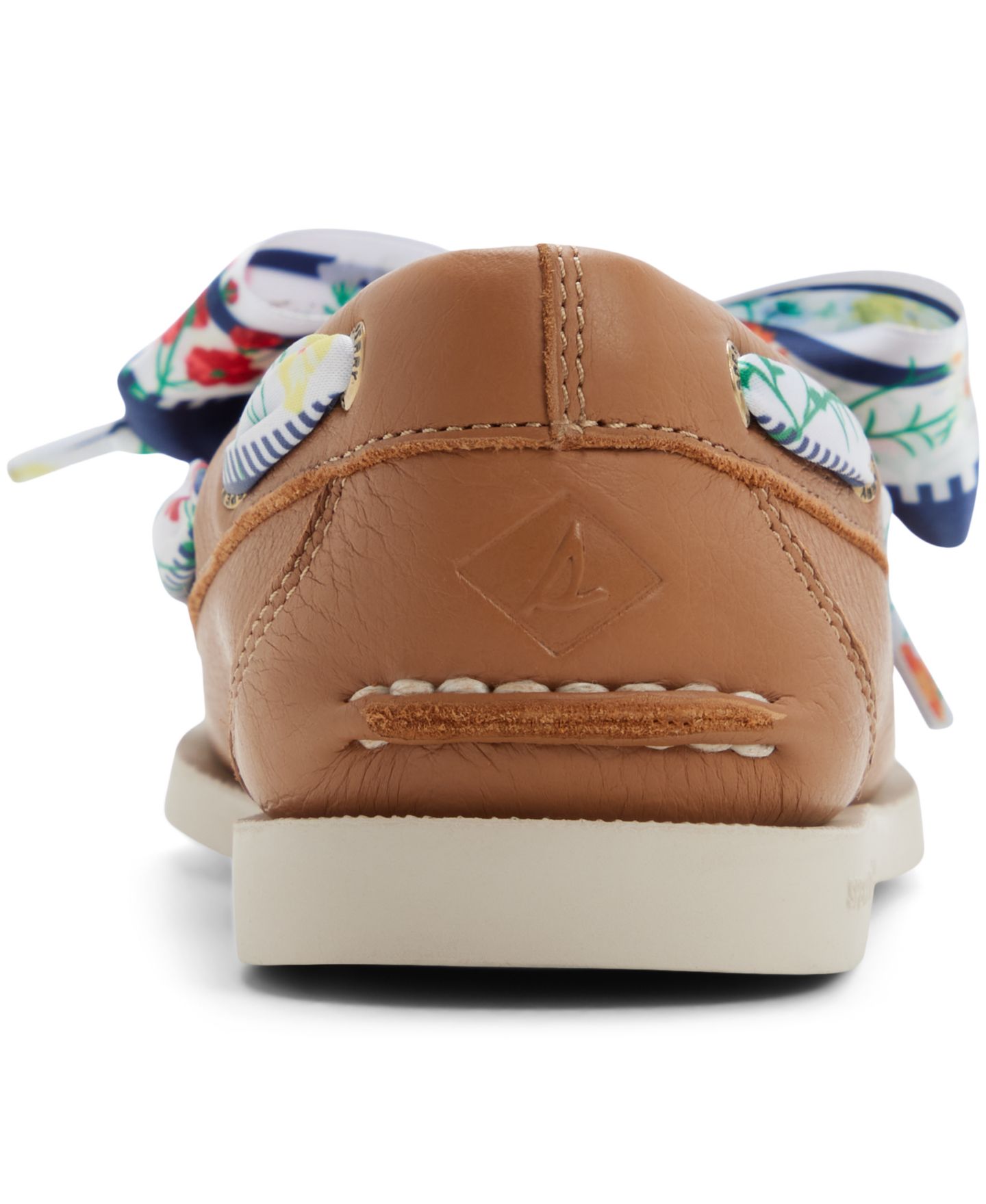 Женские туфли Sperry Authentic Original One-Eye Round Toe Boat, цвет: Рыжевато-коричневый — фото 3