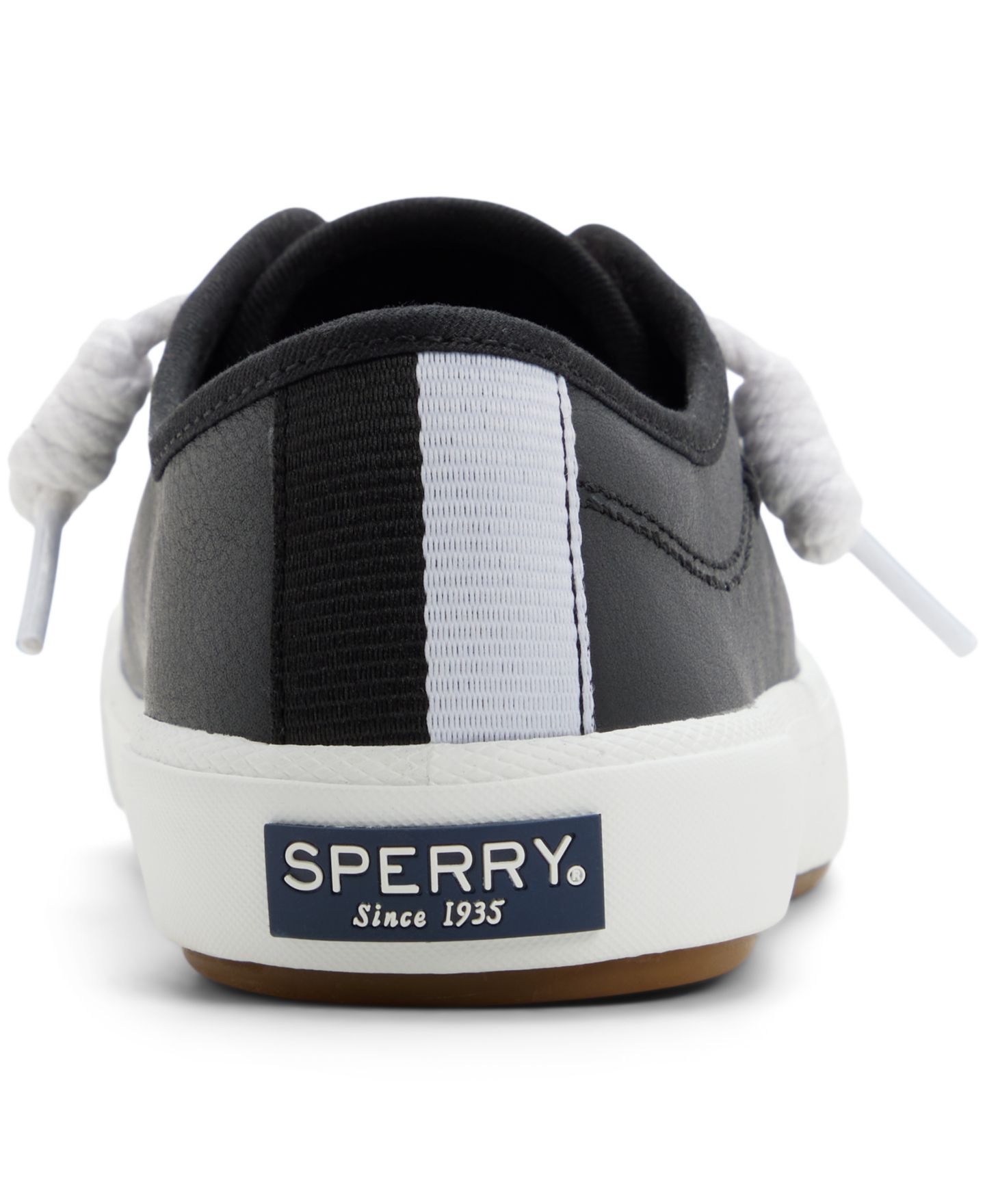 Женские кроссовки Sperry Pier Wave Lace-Up, цвет: Чёрный — фото 3