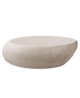 Fiberglass Rocks Coffee Table - No Assembly Required