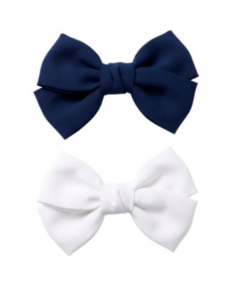 Baby Girls' Long-Sleeve Top & Skort with Hairclip, 3-Piece Set