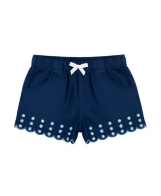 Baby Girls' Sleeveless Tank Top & Shorts with Sunglass, 3-Piece Set