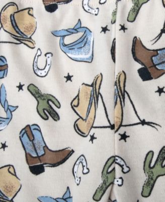 Baby Boys' Short-Sleeve Bodysuit, Pants, Socks and Hat, 4-Piece Set