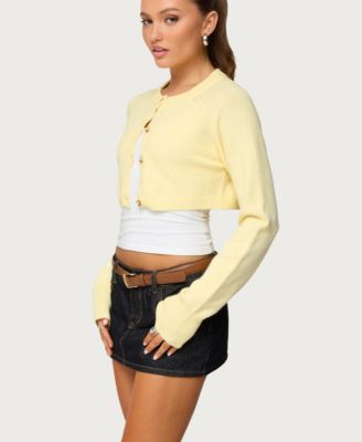 Women's Morgynne Cropped Knit Cardigan