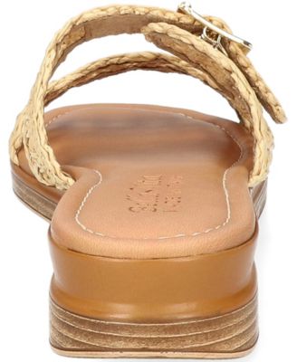 Women's Bar-Italy Slip-On Wedge Sandals