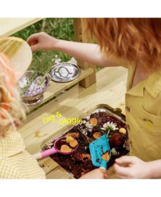 Mud Kitchen - DuoPlay Outdoor Play Kitchen for Kids