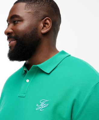 Men's Regular Fit Script Polo Shirt