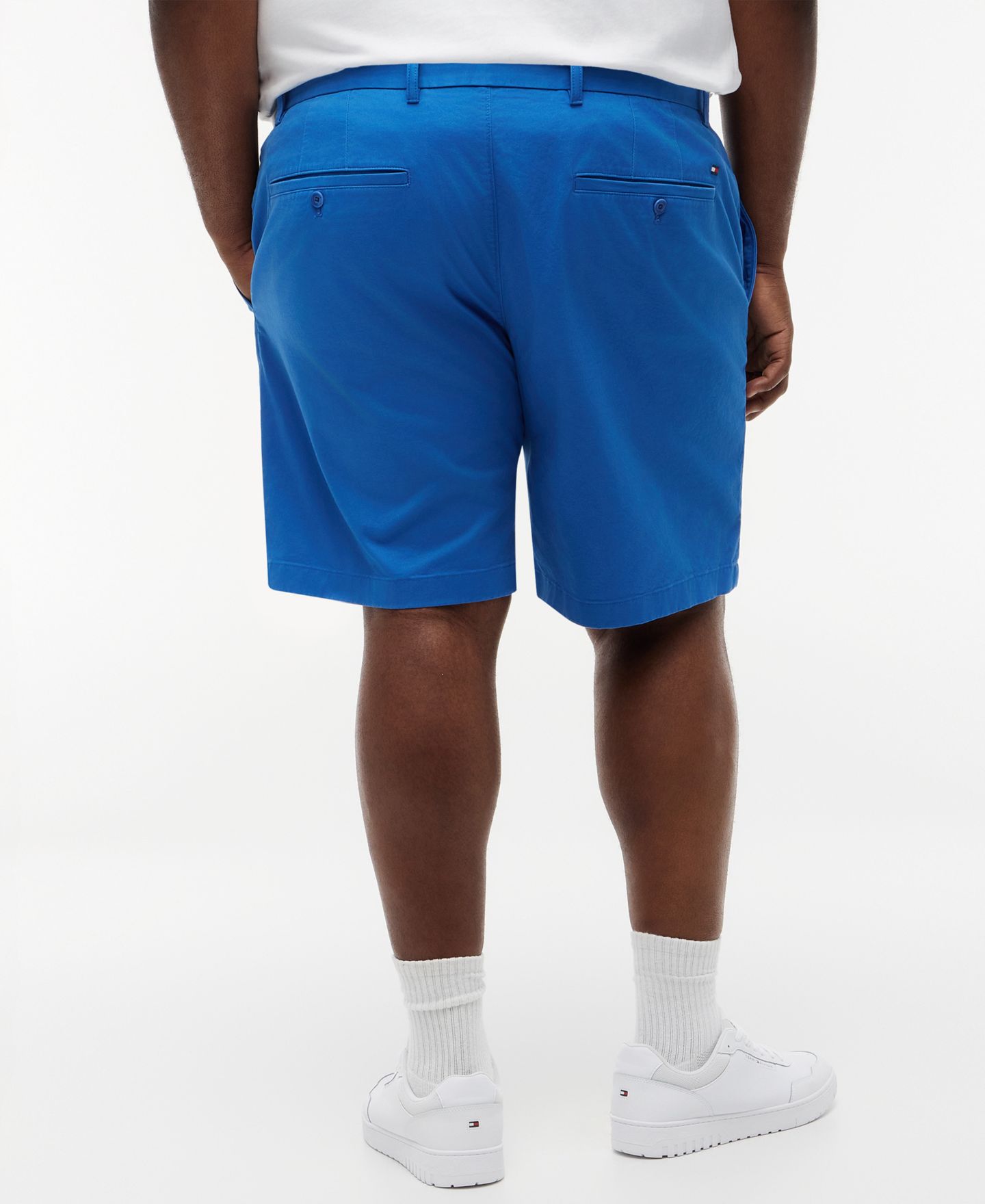 Мужские шорты Tommy Hilfiger Big Denton 9.5" Essential Twill, цвет: Синий — фото 4