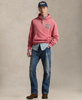 Men's Yankees Logo Fleece Hoodie