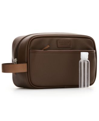 Men's Classic Pebble Textured Shave Kit Bag