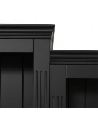 78.75" 3-Pc Bookcase w/ 5-Color LED Light, Retro Style