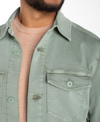 Men's Collared Shirt Jacket