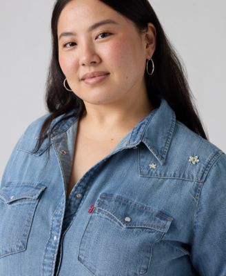 Plus Size Ultimate Western Long-Sleeve Shirt