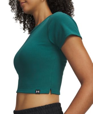 Women's Rival Ribbed Cropped T-Shirt