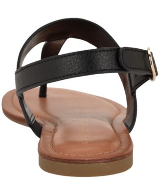 Women's Lenian T-Strap Flat Slingback Sandal