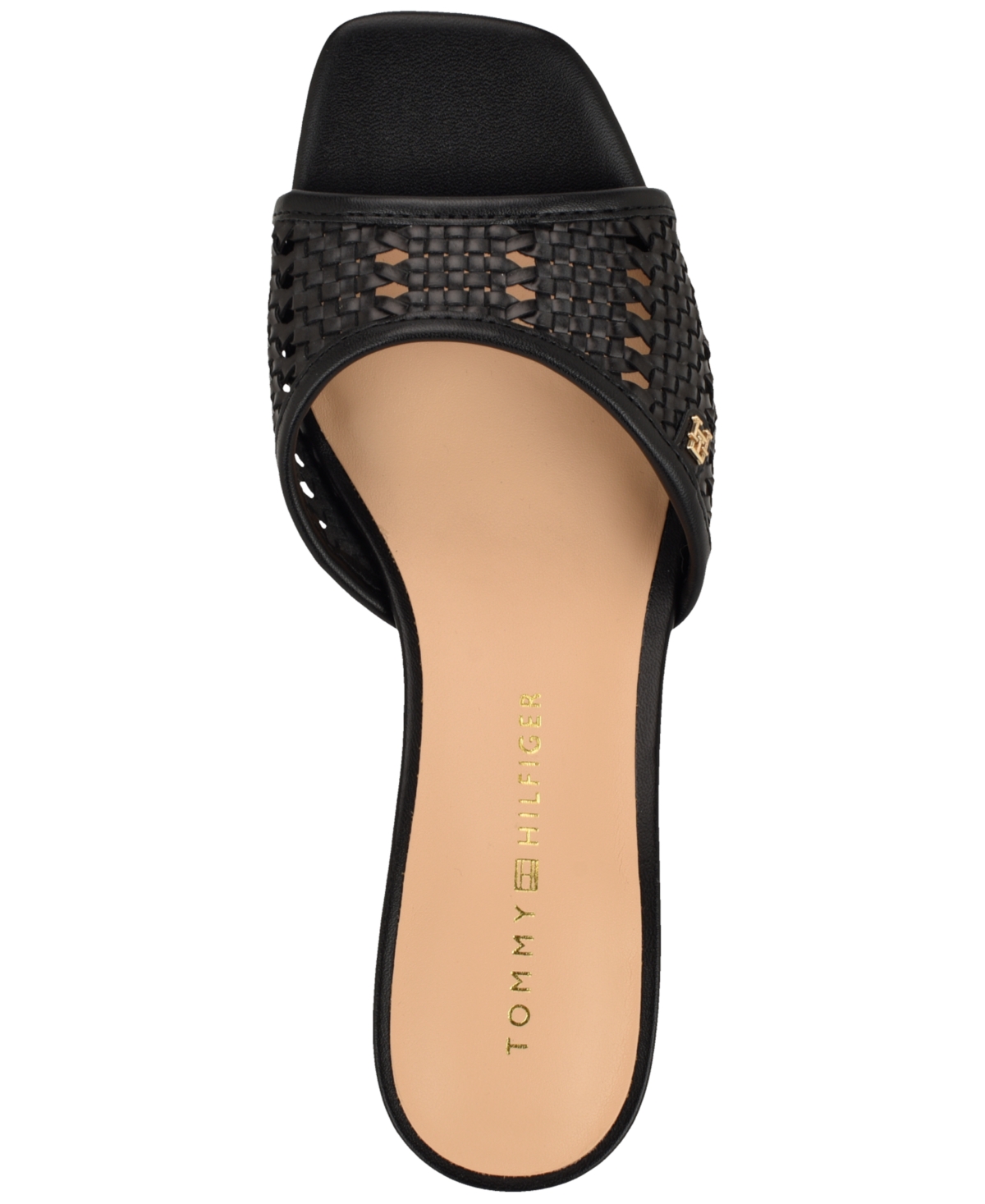 Tommy Hilfiger Women's Claihre Woven Kitten Heel Sandals