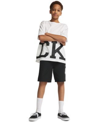 Boys' 8-20 Tech Cargo Pull-On Shorts