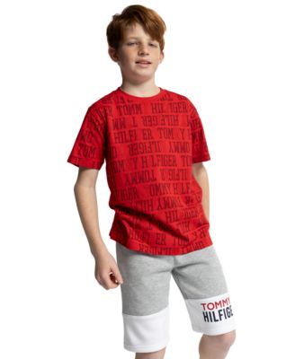 Boys' 8-20 Tommy Pull-On Color-Block Shorts