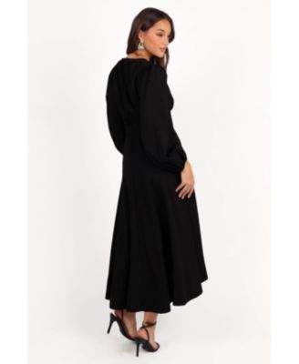 Women's Ginnee Puff Sleeve Cutout Midi Dress
