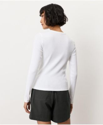 Women's Organic Cotton Perfect Rib Layering Long Sleeve